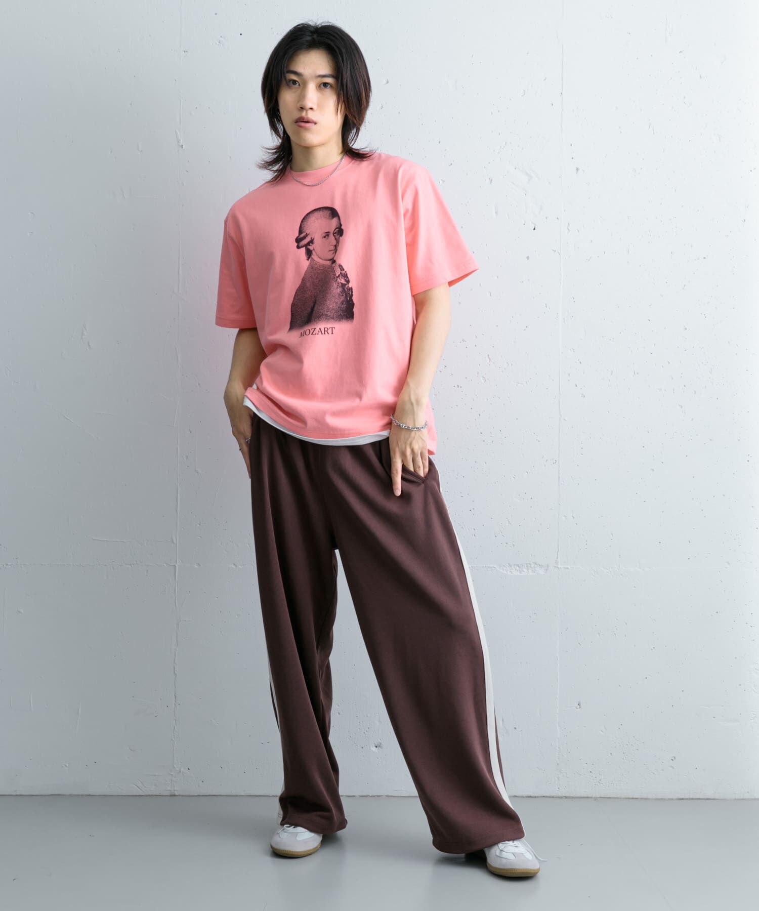 SENSE OF PLACE by URBAN RESEARCH「ヴィンテージライクTシャツ(モーツァルト)」|Tシャツ・カットソー|