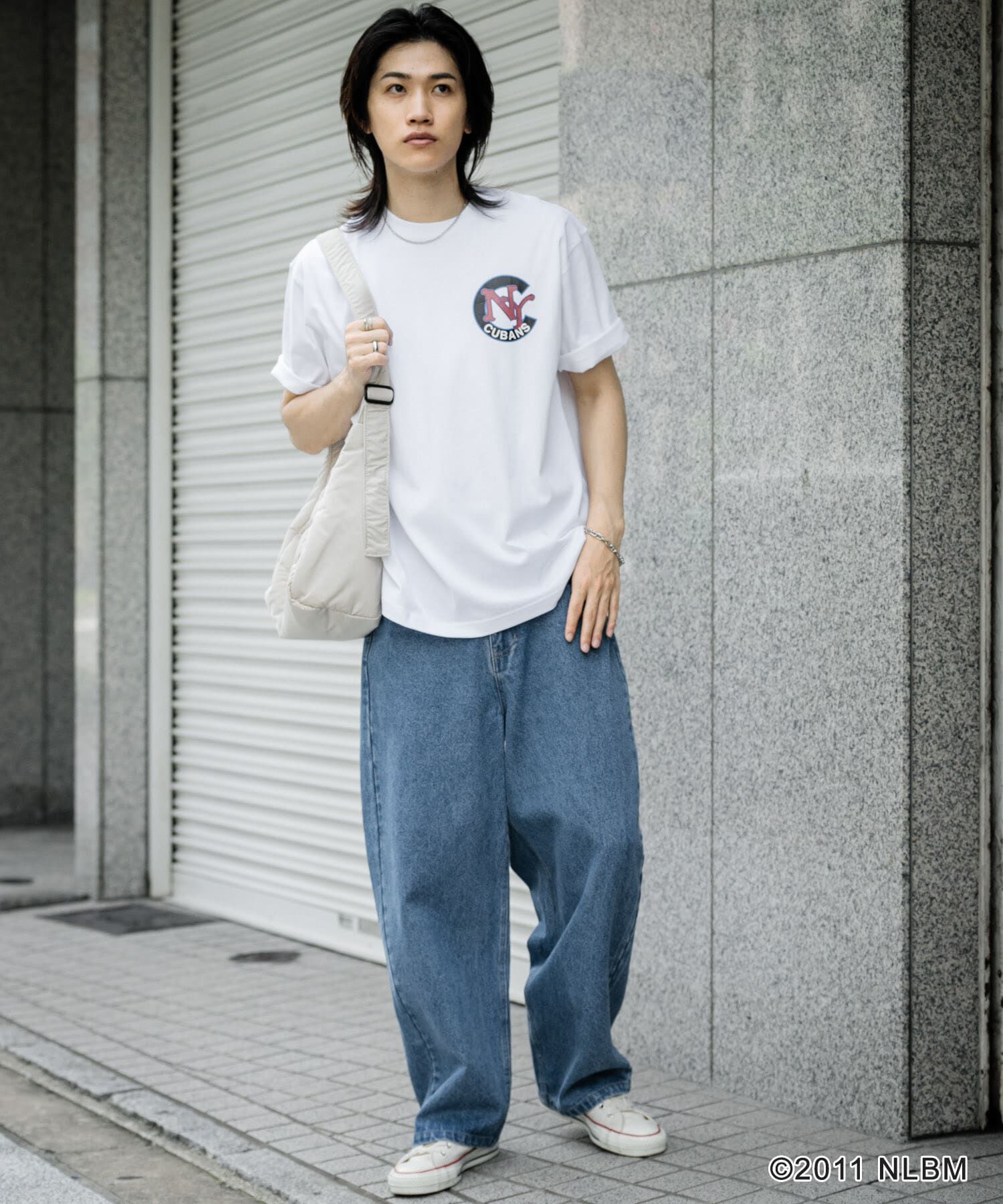 SENSE OF PLACE by URBAN RESEARCH「Negro Leagues　プリントTシャツ N」|Tシャツ・カットソー|