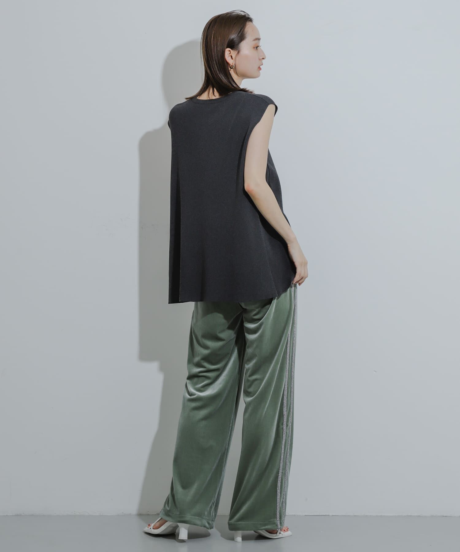 SENSE OF PLACE by URBAN RESEARCH「フレンチスリーブフレアチュニックセーター」|ニット・セーター|