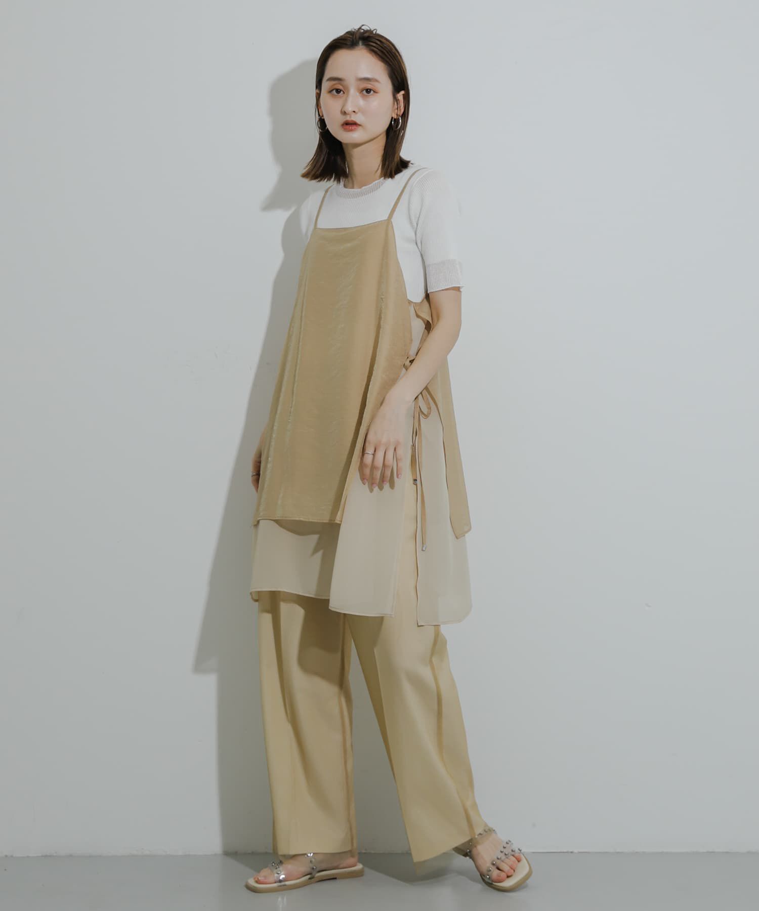 SENSE OF PLACE by URBAN RESEARCH「チュールストレートパンツ」|その他|