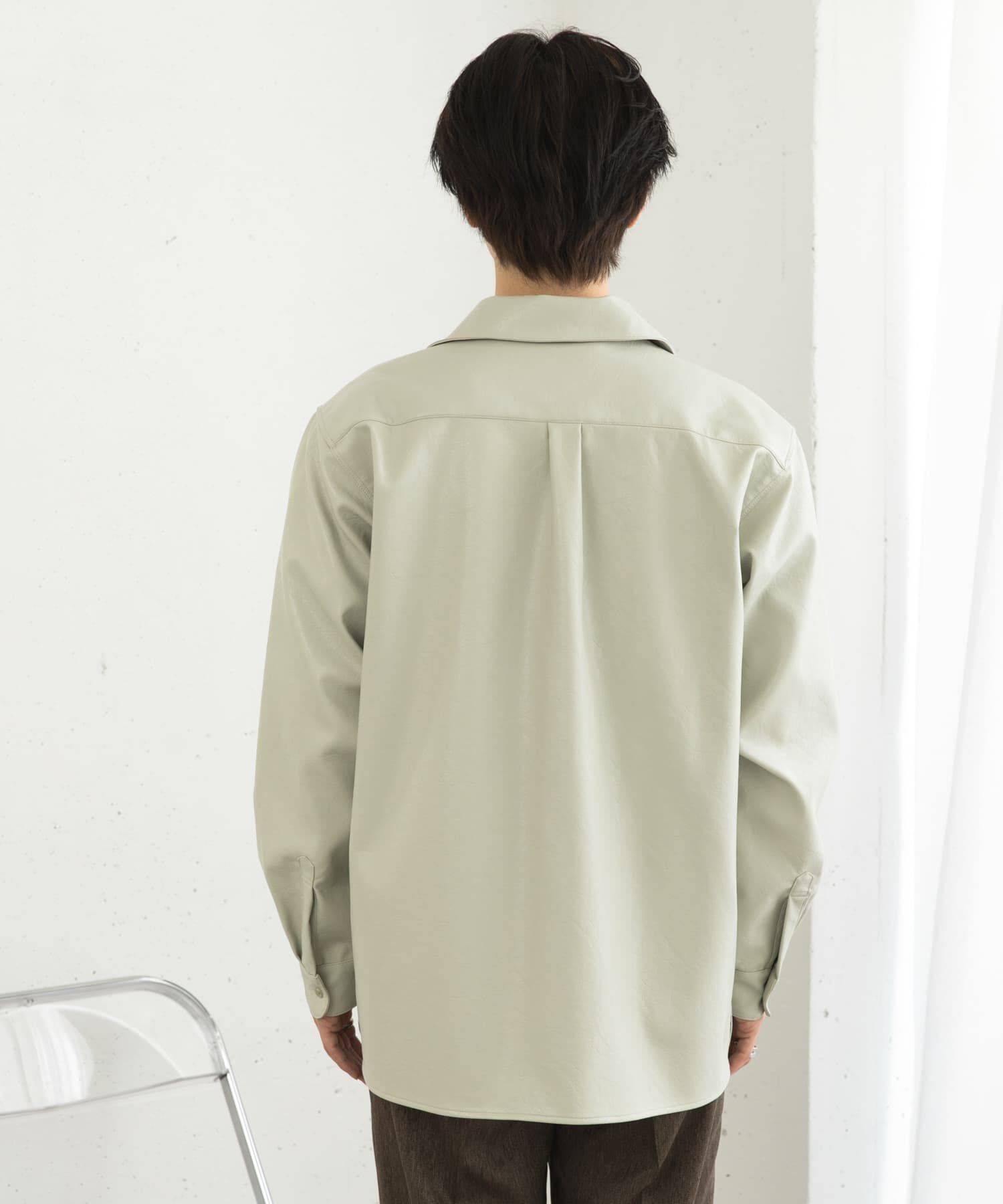 SENSE OF PLACE by URBAN RESEARCH「FLオープンカラールーズシャツ」|シャツ・ブラウス|