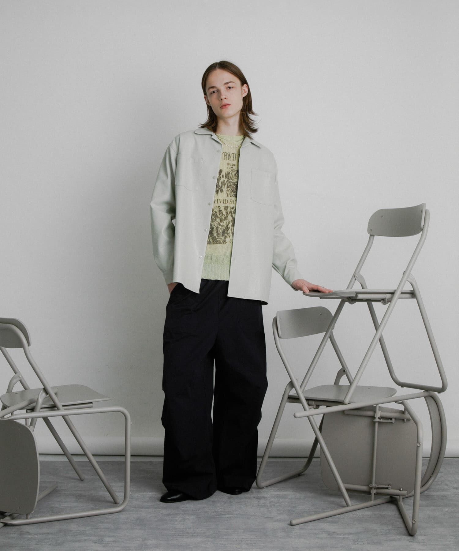 SENSE OF PLACE by URBAN RESEARCH「FLオープンカラールーズシャツ」|シャツ・ブラウス|