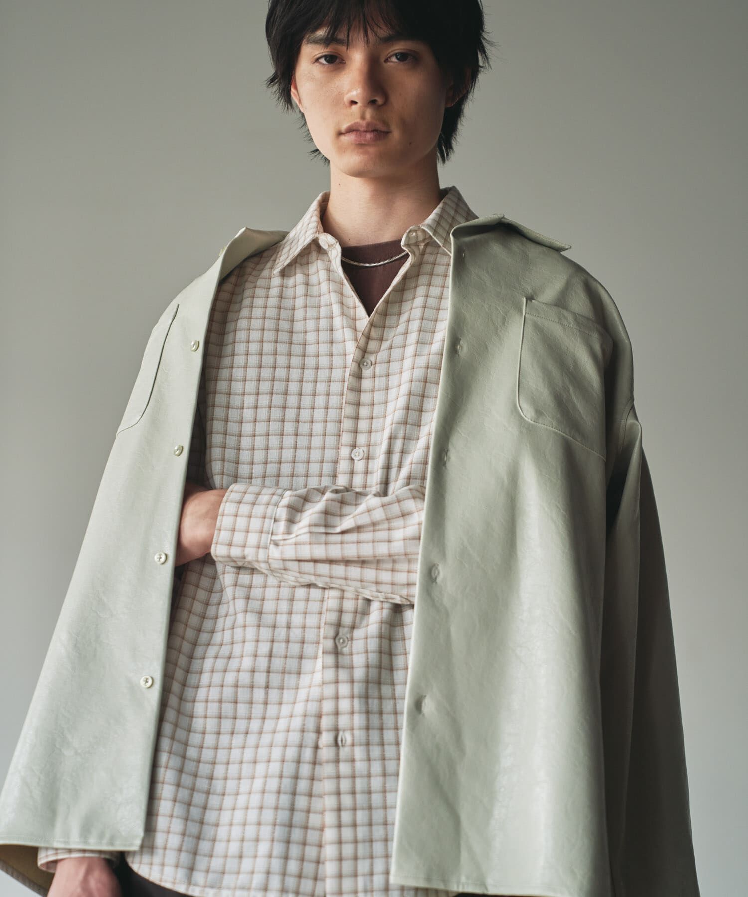 SENSE OF PLACE by URBAN RESEARCH「FLオープンカラールーズシャツ」|シャツ・ブラウス|