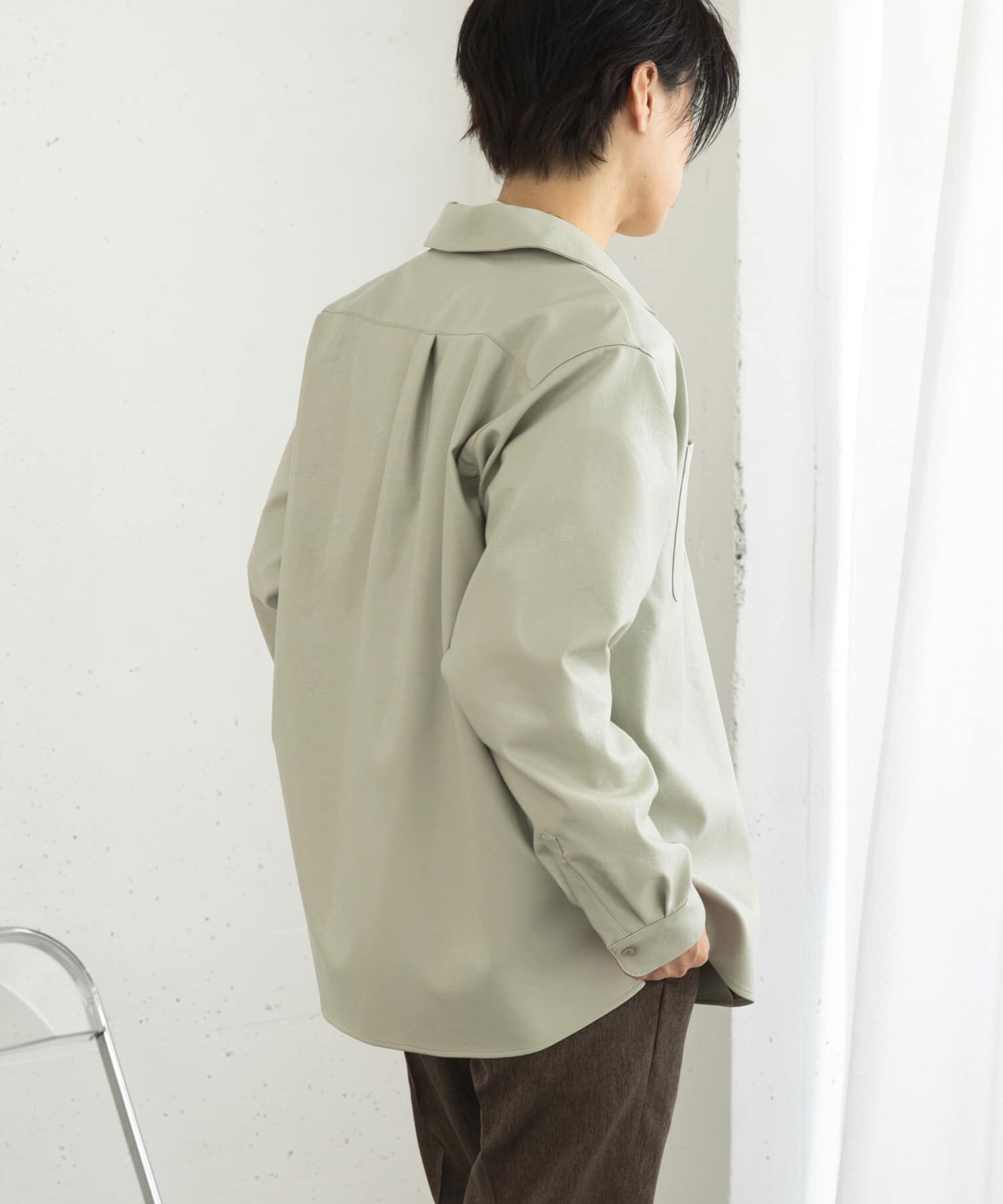 SENSE OF PLACE by URBAN RESEARCH「FLオープンカラールーズシャツ」|シャツ・ブラウス|