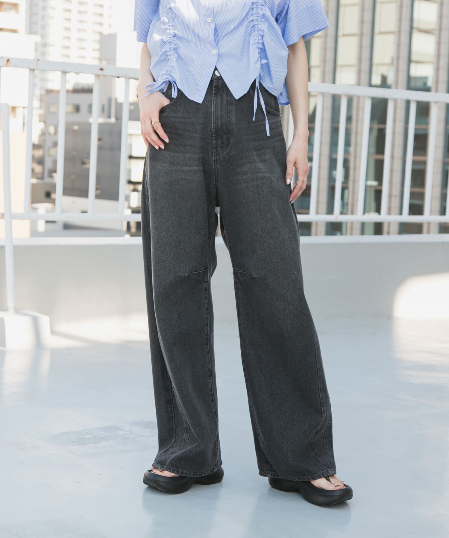 SENSE OF PLACE by URBAN RESEARCH「カーブデニム」|デニム|