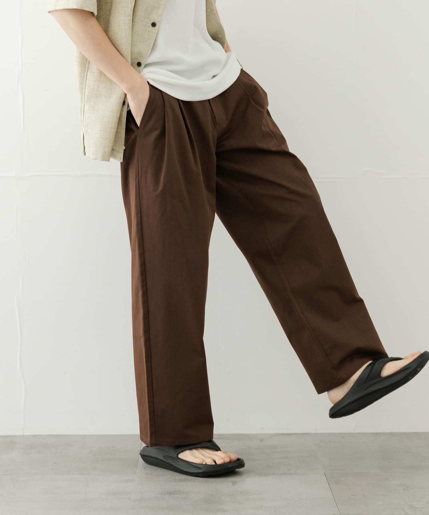 SENSE OF PLACE by URBAN RESEARCH「2タックワイドチノパンツ」|その他|