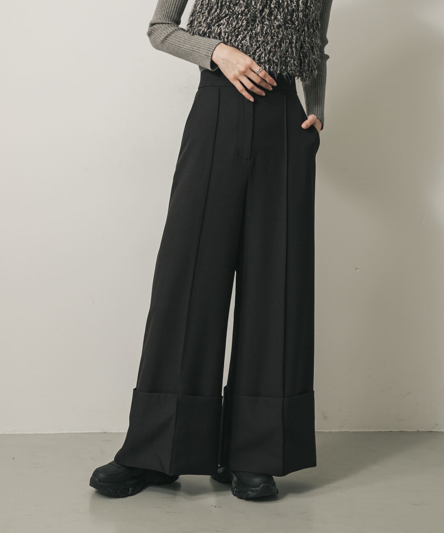 SENSE OF PLACE by URBAN RESEARCH「ワイドターンバックパンツ」|その他|