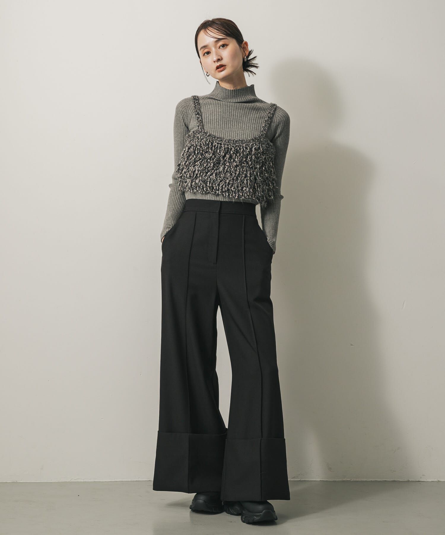 SENSE OF PLACE by URBAN RESEARCH「ワイドターンバックパンツ」|その他|