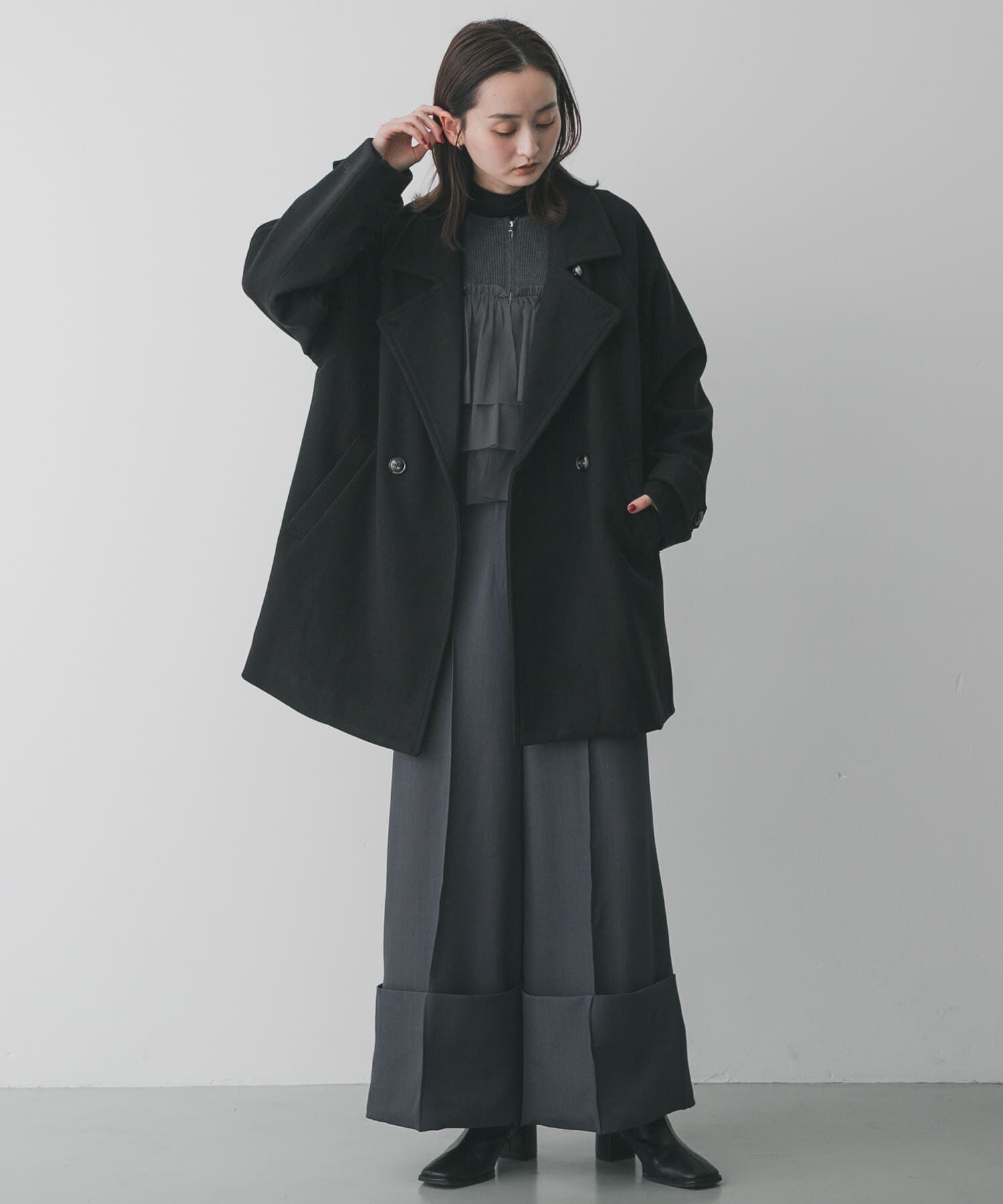 SENSE OF PLACE by URBAN RESEARCH「ワイドターンバックパンツ」|その他|