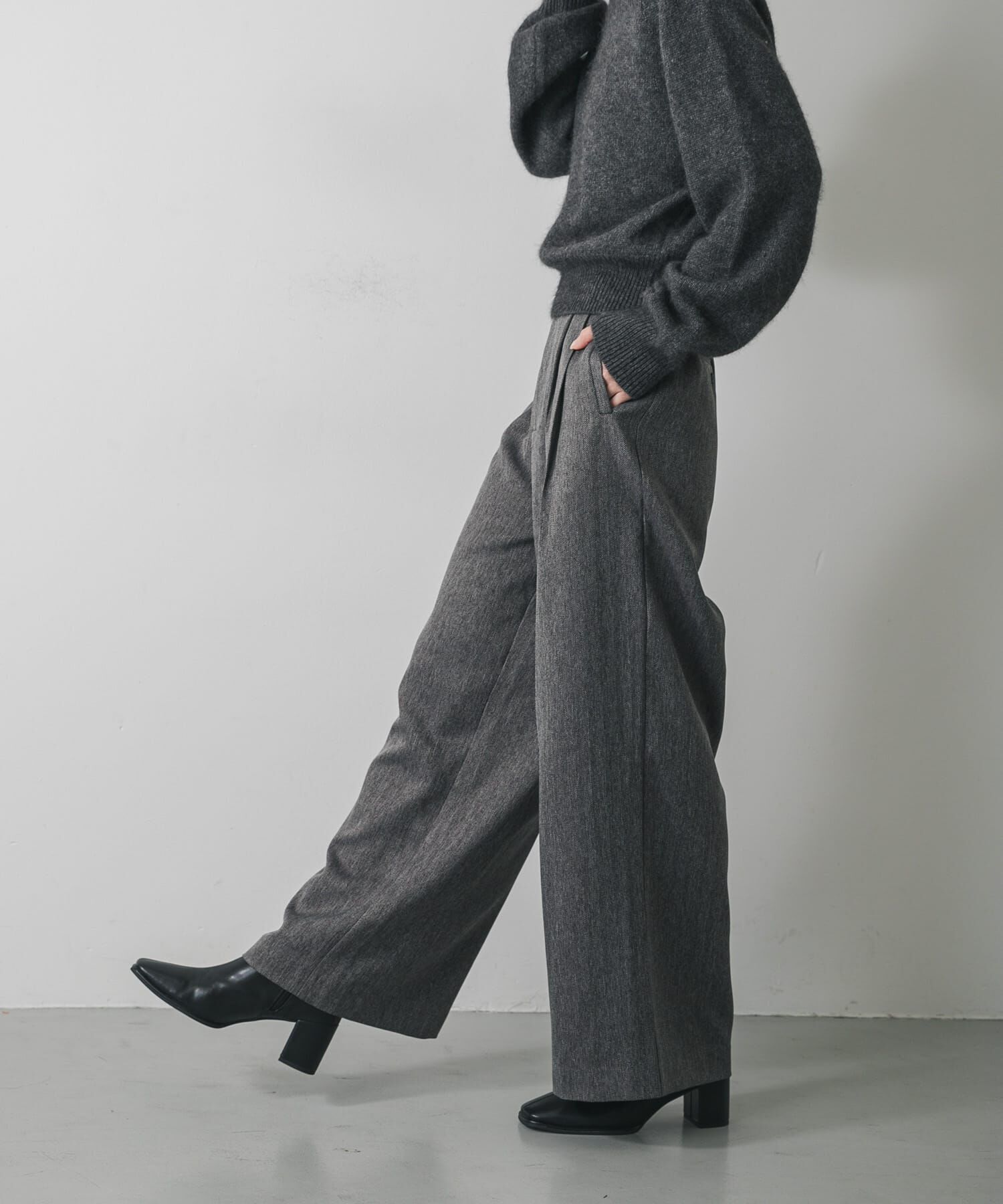 SENSE OF PLACE by URBAN RESEARCH「ヘリンボーンタックパンツ」|その他|