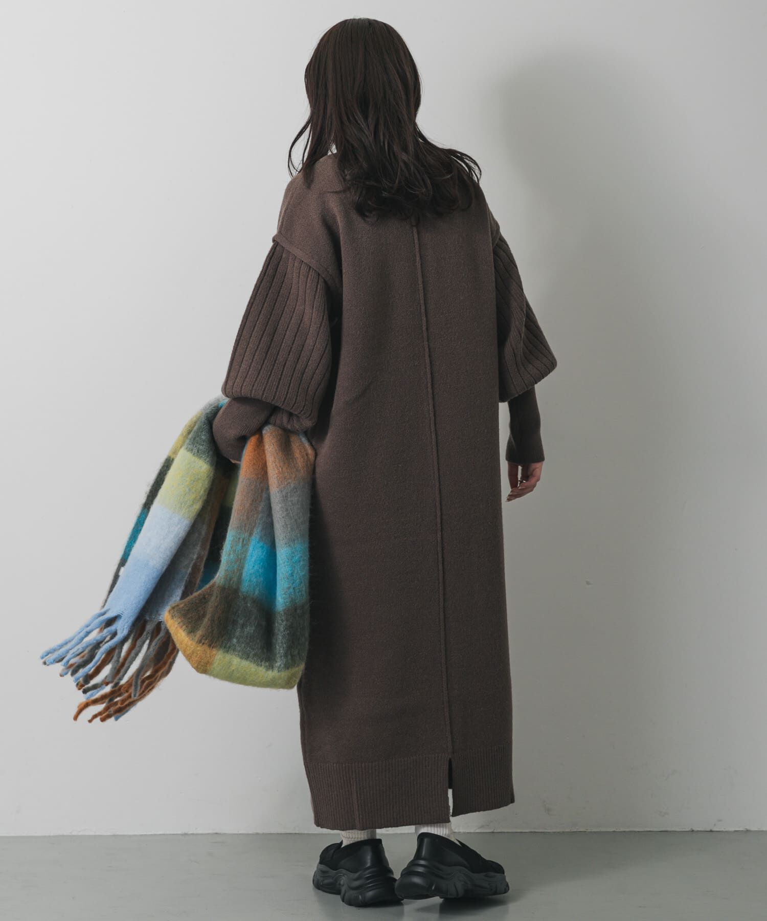 SENSE OF PLACE by URBAN RESEARCH「センターシームサムホールニットワンピース」|ワンピース|