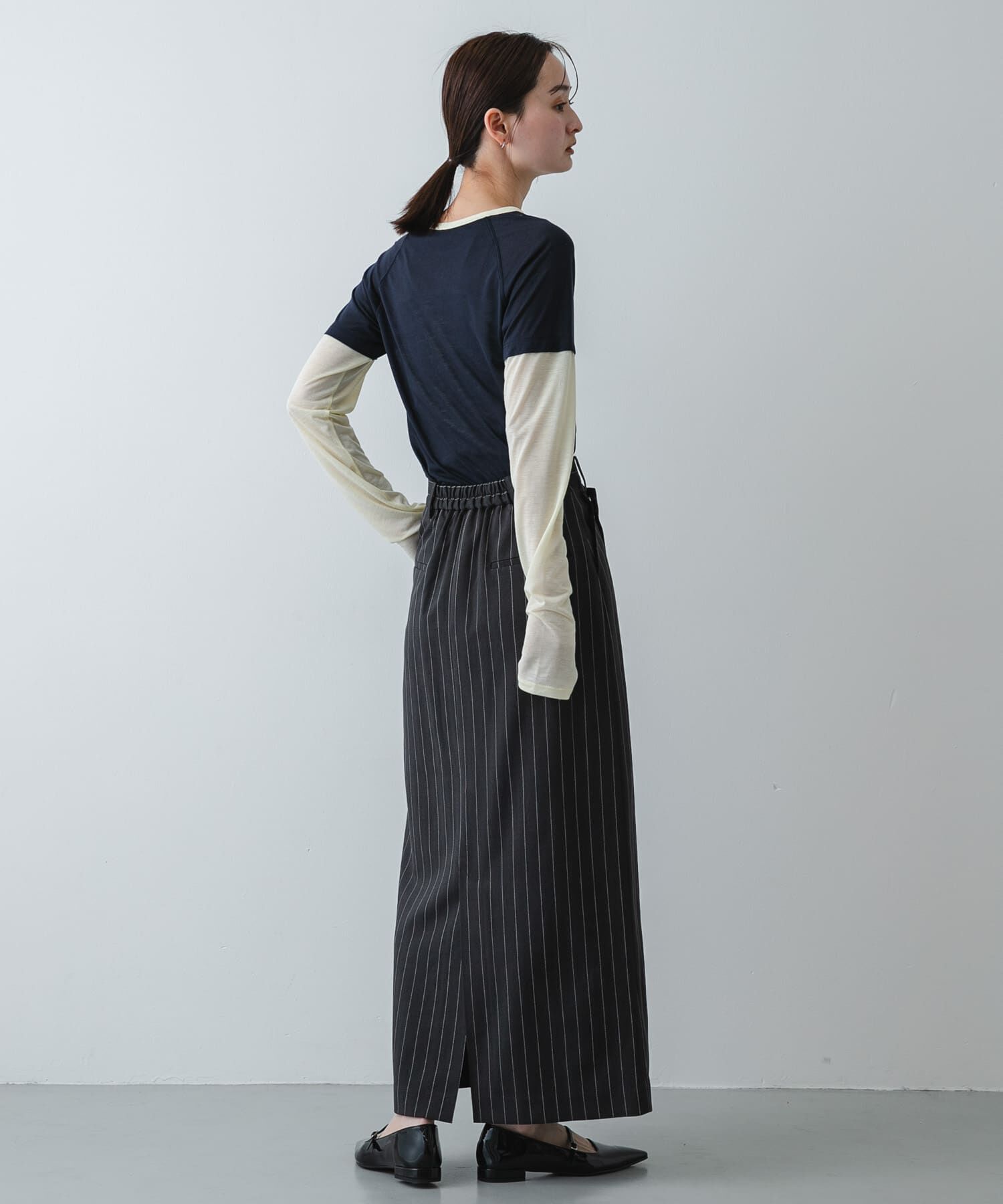 SENSE OF PLACE by URBAN RESEARCH「アシメタックタイトスカート」|スカート|