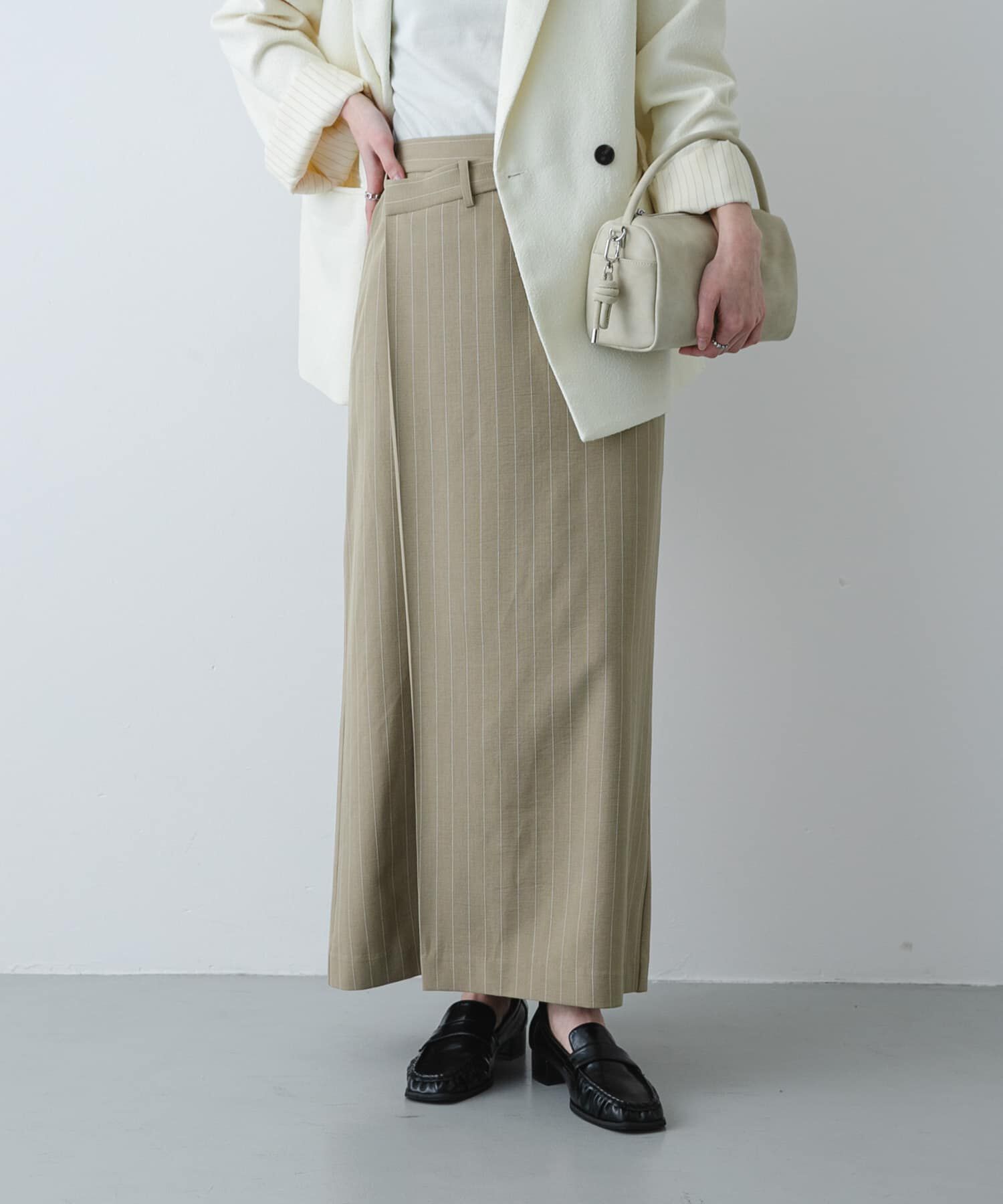 SENSE OF PLACE by URBAN RESEARCH「アシメタックタイトスカート」|スカート|