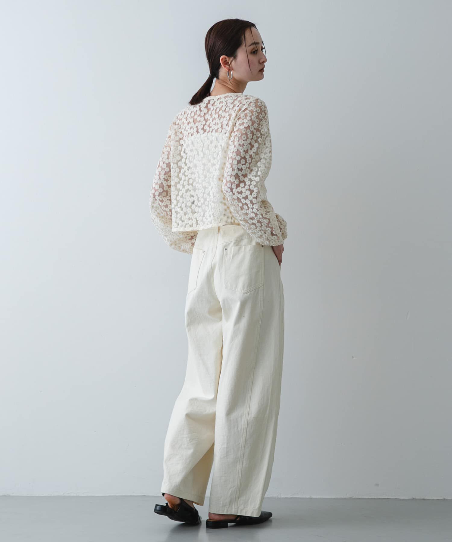 SENSE OF PLACE by URBAN RESEARCH「デイジーレースブラウス」|シャツ・ブラウス|