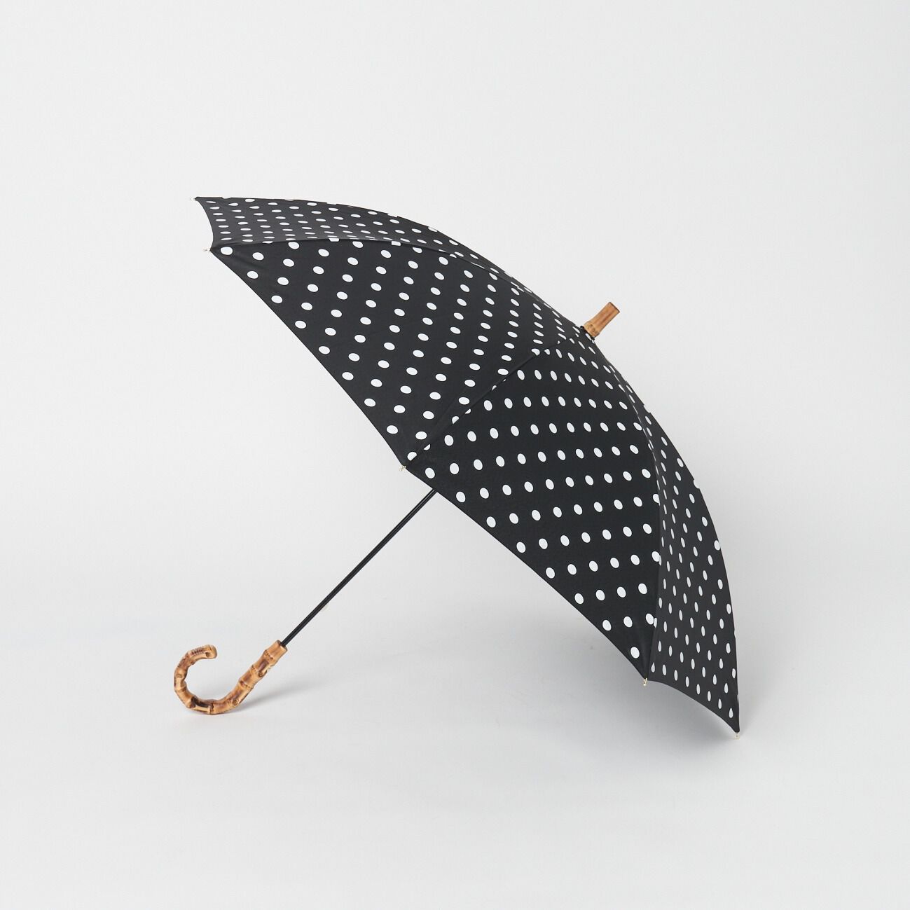 Traditional Weatherwear「Traditional Weatherwear TWW UMBRELLA BAMBOO DOT」|傘|ブラック