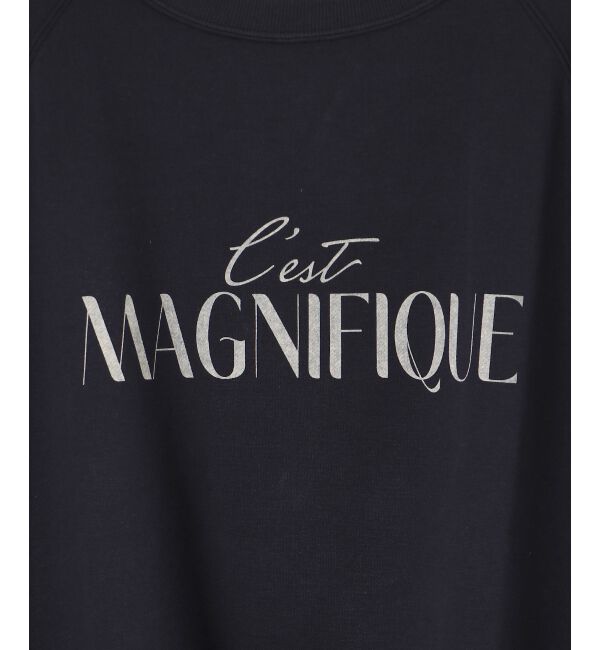 le.coeur blanc「《手洗い可能》ミニ裏毛ロゴフレンチプルオーバー」|Tシャツ・カットソー|