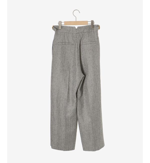 le.coeur blanc「ヘリンボーンタックワイドパンツ」|その他|