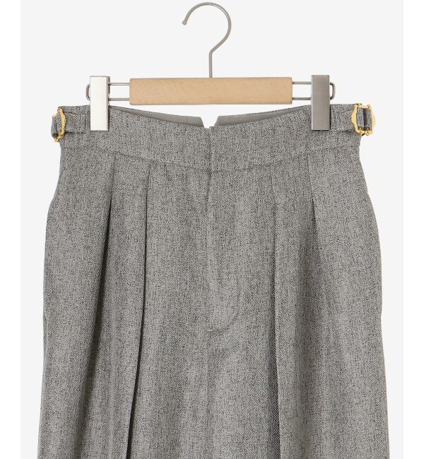 le.coeur blanc「ヘリンボーンタックワイドパンツ」|その他|