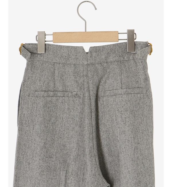 le.coeur blanc「ヘリンボーンタックワイドパンツ」|その他|