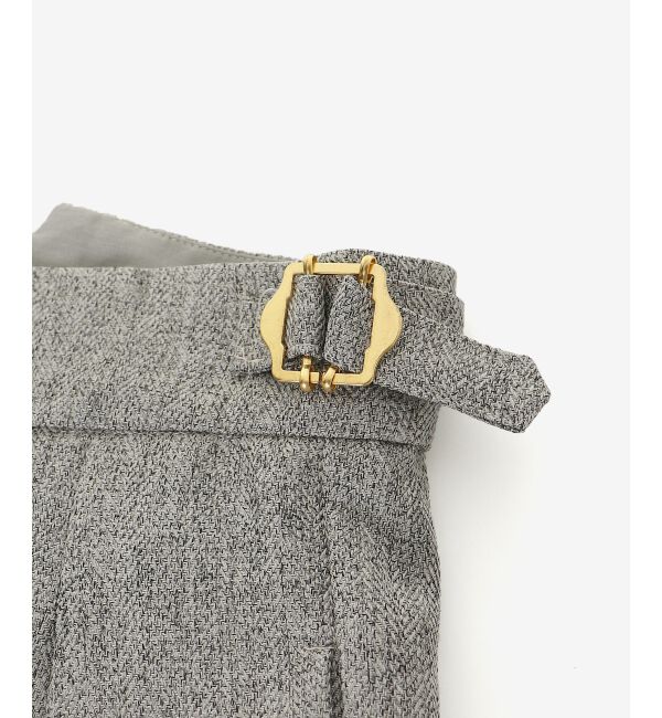 le.coeur blanc「ヘリンボーンタックワイドパンツ」|その他|