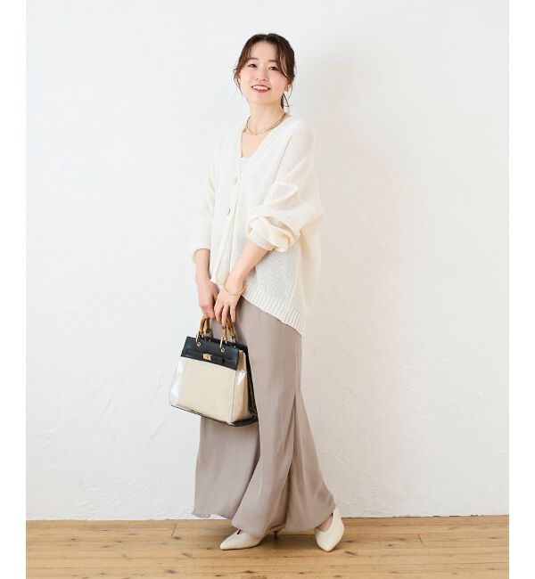  「《手洗い可能》キュプラフィブリルナロースカート」|スカート|