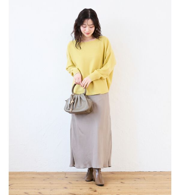  「《手洗い可能》キュプラフィブリルナロースカート」|スカート|