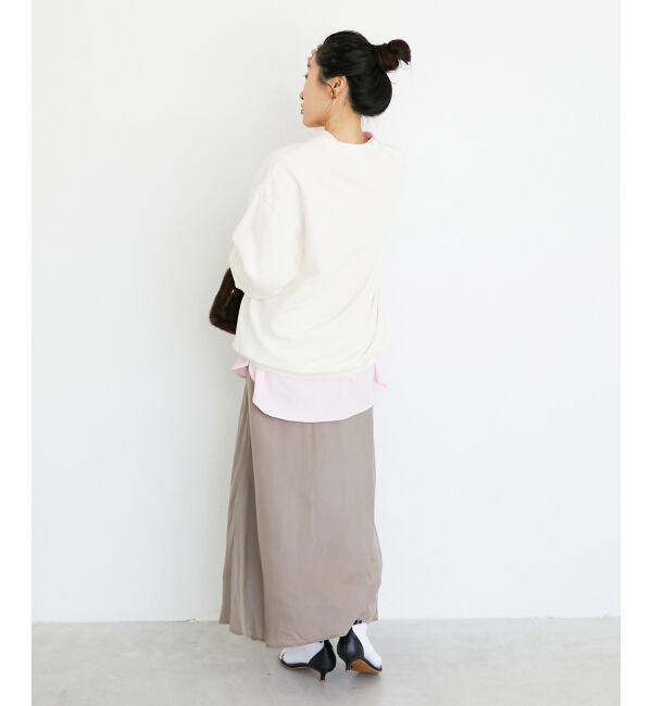  「《手洗い可能》キュプラフィブリルナロースカート」|スカート|
