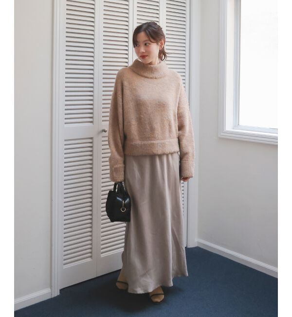  「《手洗い可能》キュプラフィブリルナロースカート」|スカート|