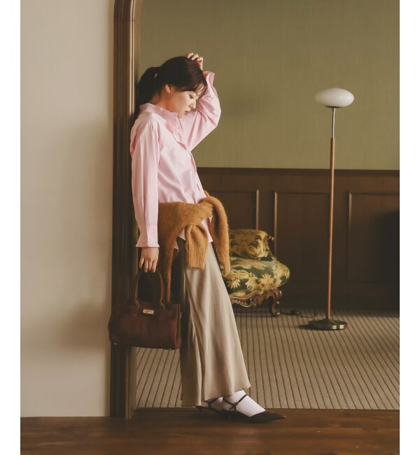  「《手洗い可能》キュプラフィブリルナロースカート」|スカート|