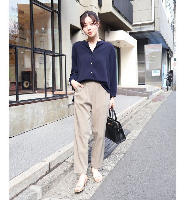  「2WAYジョーゼットギャザースリーブブラウス」|シャツ・ブラウス|