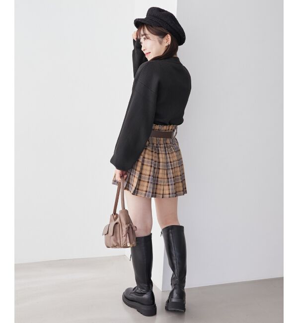 MAJESTICLEGON「ボリュームスリーブニット」|ニット・セーター|