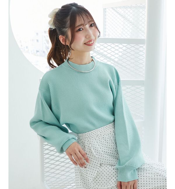 MAJESTICLEGON「ボリュームスリーブニット」|ニット・セーター|