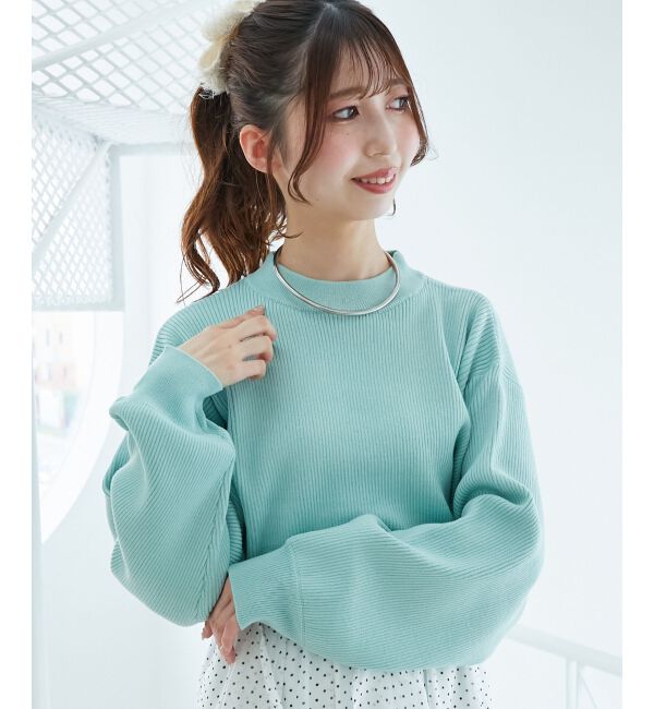 MAJESTICLEGON「ボリュームスリーブニット」|ニット・セーター|