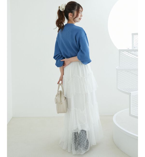 MAJESTICLEGON「ボリュームスリーブニット」|ニット・セーター|