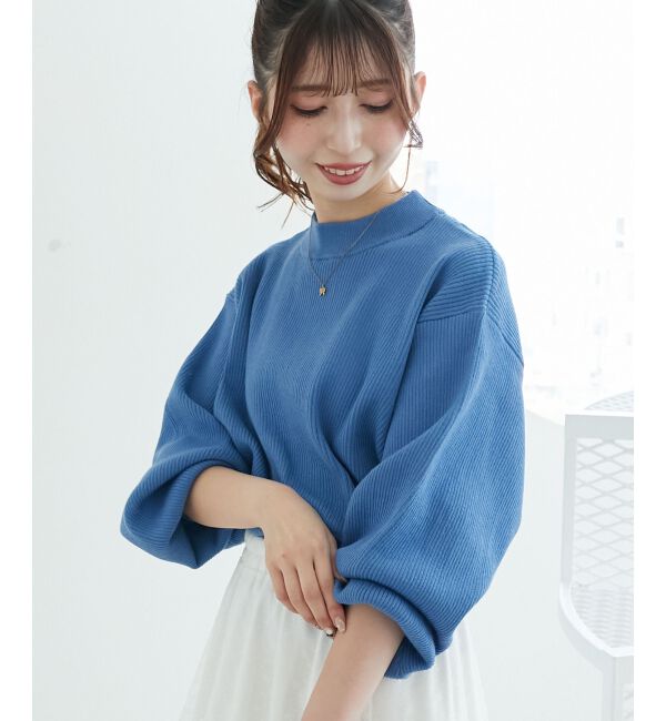 MAJESTICLEGON「ボリュームスリーブニット」|ニット・セーター|