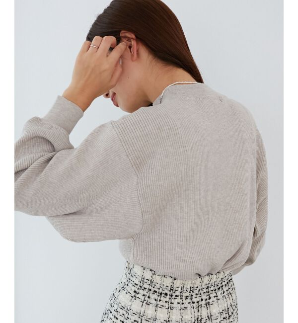 MAJESTICLEGON「ボリュームスリーブニット」|ニット・セーター|