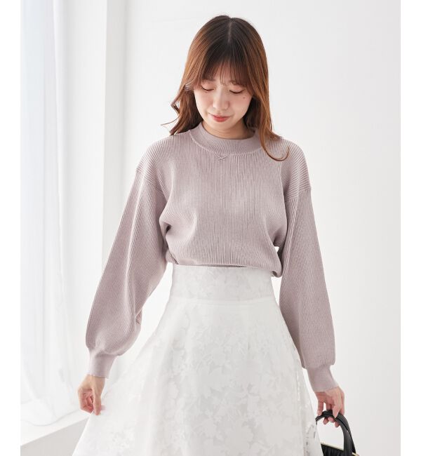 MAJESTICLEGON「ボリュームスリーブニット」|ニット・セーター|