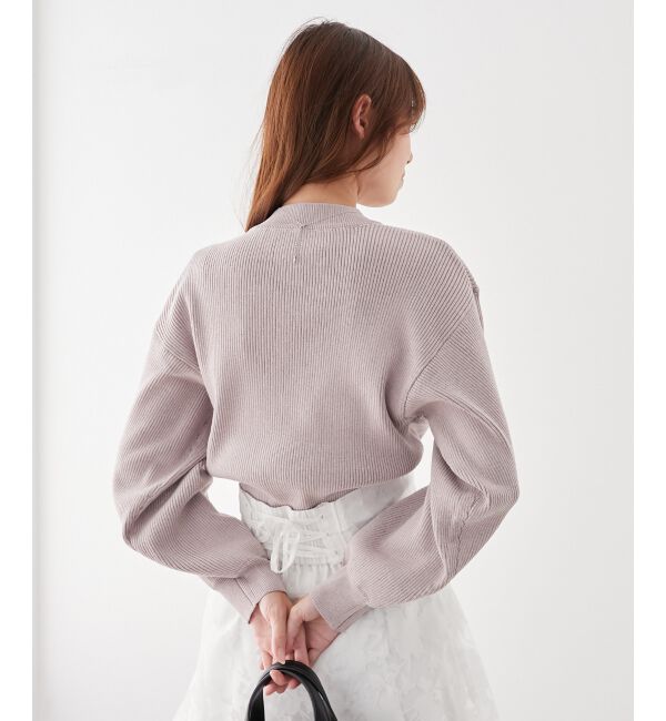 MAJESTICLEGON「ボリュームスリーブニット」|ニット・セーター|