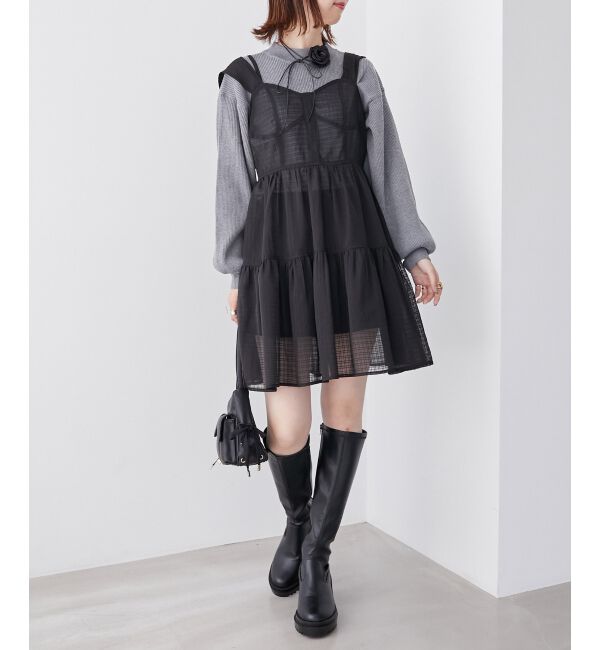 MAJESTICLEGON「ボリュームスリーブニット」|ニット・セーター|