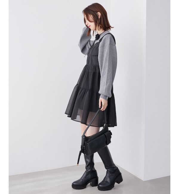 MAJESTICLEGON「ボリュームスリーブニット」|ニット・セーター|