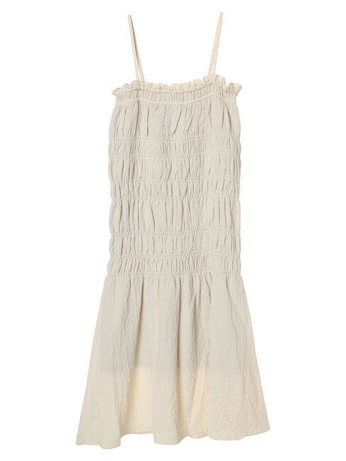 earth music&ecology「2wayシャーリングキャミワンピース」|ワンピース|