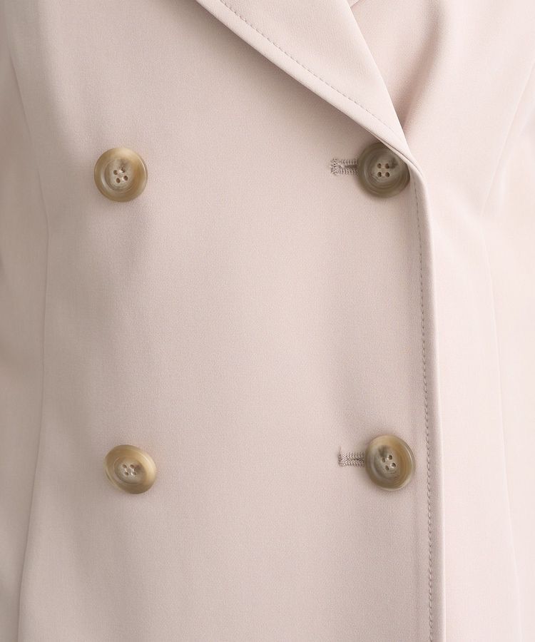 earth music&ecology「パフスリーブトレンチコート」|トレンチコート|