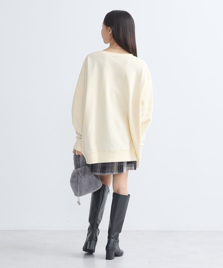 earth music&ecology「ウラケプリントプルオーバー」|スウェット・ジャージ|