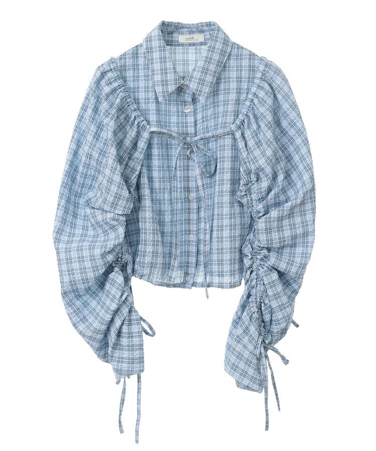 earth music&ecology「ボレロスリーブレイヤードシャツ」|シャツ・ブラウス|