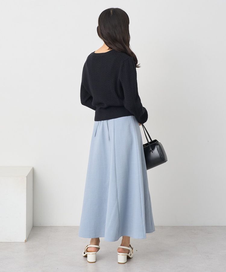 earth music&ecology「ミニケーブルコンパクトカーディガン」|カーディガン|