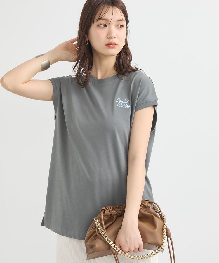 earth music&ecology「Qualite De VieフレンチT」|Tシャツ・カットソー|