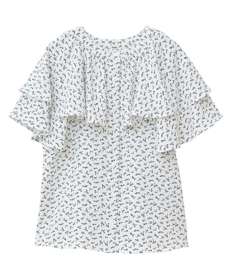 earth music&ecology「ケープブラウス」|シャツ・ブラウス|