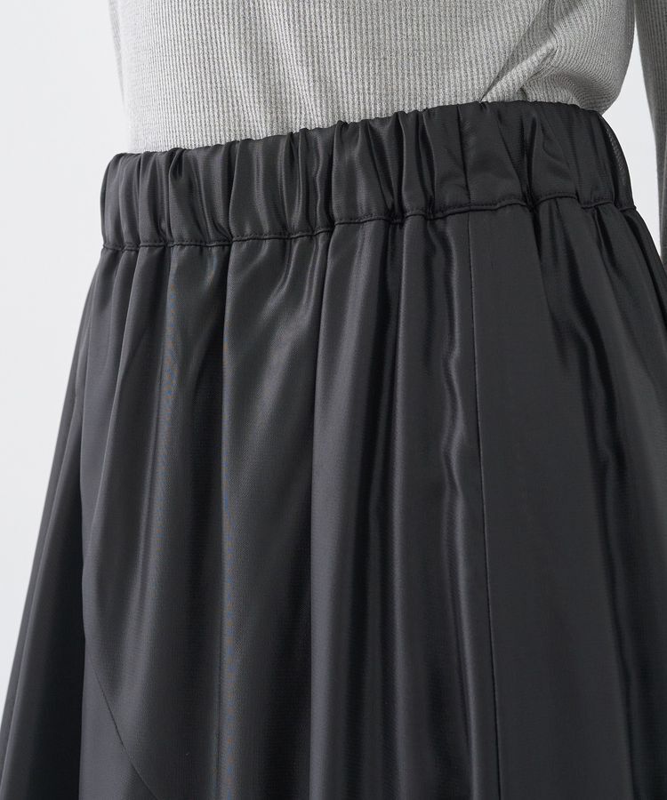 earth music&ecology「シャイニーラッフルスカート」|フレア|