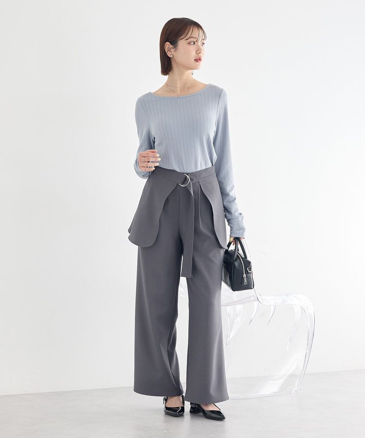 earth music&ecology「【SET2点】ラップスカート付きパンツ」|その他|