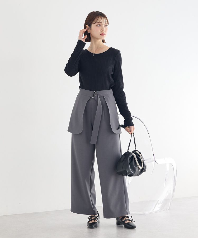 earth music&ecology「【SET2点】ラップスカート付きパンツ」|その他|